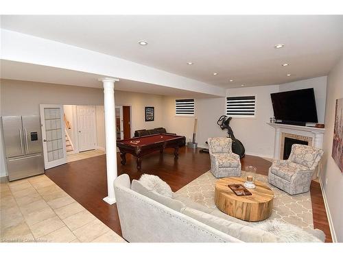 4491 Connell Avenue, Niagara Falls, ON - Indoor With Fireplace