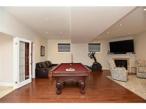 4491 Connell Avenue, Niagara Falls, ON - Indoor Photo Showing Other Room With Fireplace