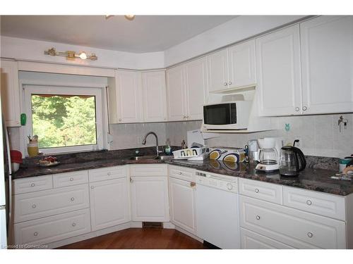 24 Leadale Place, Hamilton, ON - Indoor Photo Showing Kitchen With Double Sink