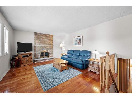 13 Pinellas Drive, Brampton, ON - Indoor Photo Showing Living Room With Fireplace