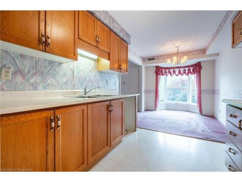 212-416 Limeridge Road E, Hamilton, ON - Indoor Photo Showing Kitchen With Double Sink