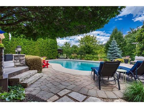 2185 Meadowland Drive, Oakville, ON - Outdoor With In Ground Pool With Backyard