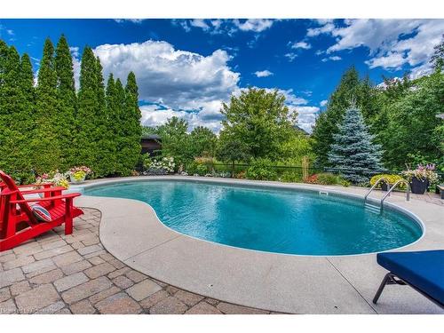 2185 Meadowland Drive, Oakville, ON - Outdoor With In Ground Pool With Backyard