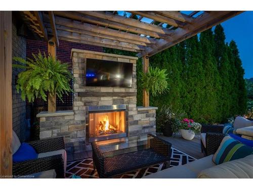 2185 Meadowland Drive, Oakville, ON -  With Fireplace With Exterior