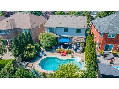 2185 Meadowland Drive, Oakville, ON - Outdoor With In Ground Pool