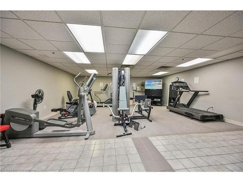 201-1237 North Shore Boulevard E, Burlington, ON - Indoor Photo Showing Gym Room