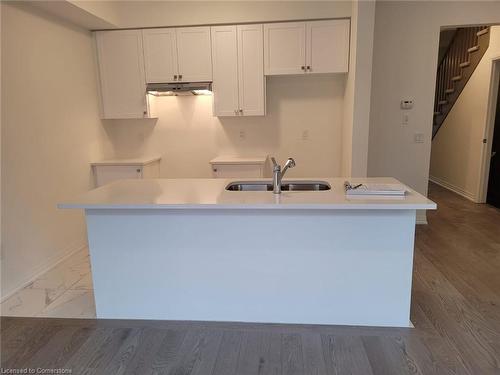 113 Freedom Crest, Hamilton, ON - Indoor Photo Showing Kitchen With Double Sink