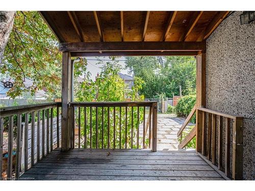 117 Ferguson Avenue S, Hamilton, ON - Outdoor With Deck Patio Veranda With Exterior