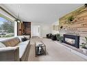 166 Rifle Range Road, Hamilton, ON  - Indoor Photo Showing Living Room With Fireplace 