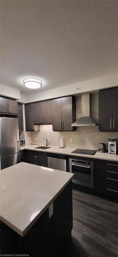 1009-2093 Fairview Street, Burlington, ON - Indoor Photo Showing Kitchen With Upgraded Kitchen