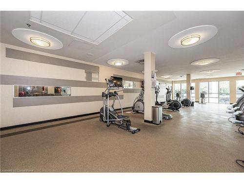 3004-60 Absolute Avenue, Mississauga, ON - Indoor Photo Showing Gym Room