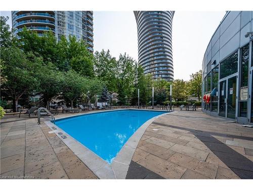 3004-60 Absolute Avenue, Mississauga, ON - Outdoor With In Ground Pool