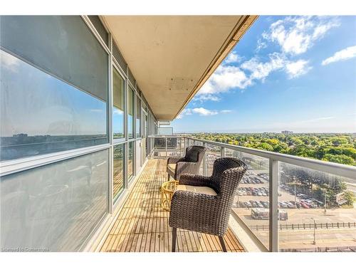 1107-2093 Fairview Street, Burlington, ON - Outdoor With Balcony With View With Exterior