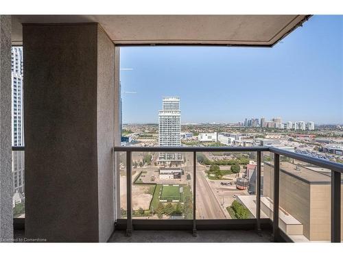 2308-4090 Living Arts Drive, Mississauga, ON - Outdoor With Balcony With View