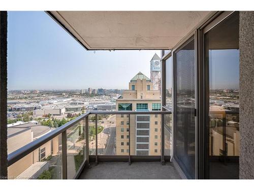 2308-4090 Living Arts Drive, Mississauga, ON - Outdoor With Balcony With View With Exterior