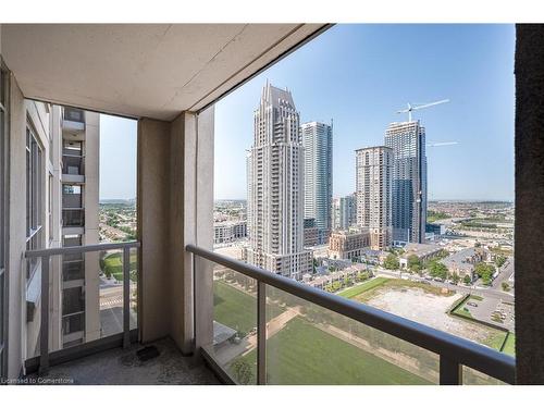 2308-4090 Living Arts Drive, Mississauga, ON - Outdoor With Balcony