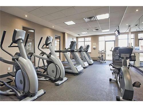 2308-4090 Living Arts Drive, Mississauga, ON - Indoor Photo Showing Gym Room