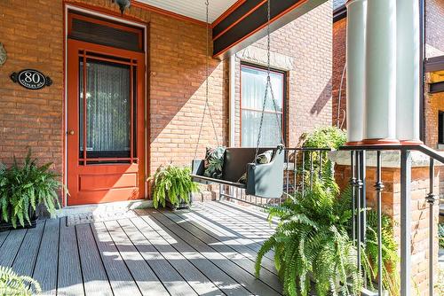 80 Stanley Avenue, Hamilton, ON - Outdoor With Deck Patio Veranda With Exterior