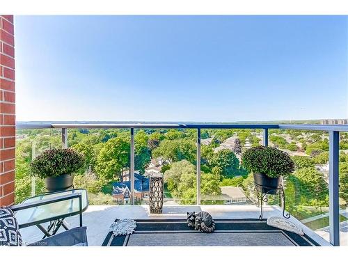 1202-551 Maple Avenue, Burlington, ON - Outdoor With Balcony With View