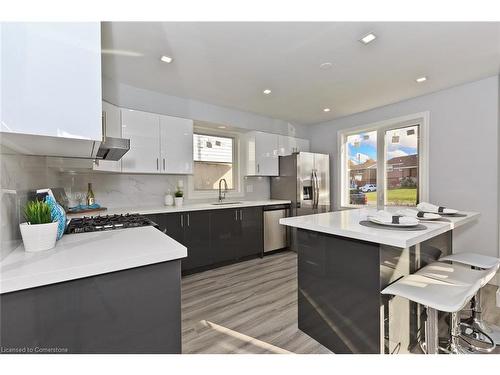 Main Floor-108 Townline Road W, St. Catharines, ON - Indoor Photo Showing Kitchen With Upgraded Kitchen