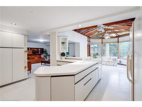 18 Burnt Log Crescent, Toronto, ON - Indoor Photo Showing Kitchen With Double Sink