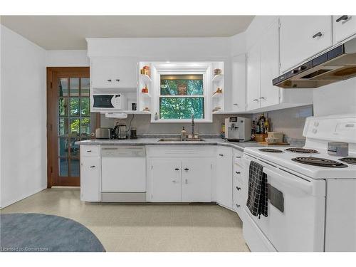 1269 Leighland Road, Burlington, ON - Indoor Photo Showing Kitchen With Double Sink