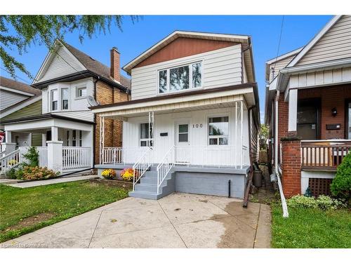 100 Park Row Street N, Hamilton, ON - Outdoor With Deck Patio Veranda With Facade