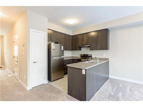 19 Genoa Drive, Hamilton, ON - Indoor Photo Showing Kitchen With Double Sink