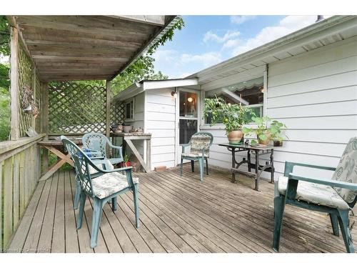 551 Evans Road, Hamilton, ON - Outdoor With Deck Patio Veranda With Exterior