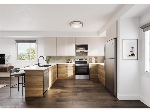 39-276 Dunsmure Road, Hamilton, ON - Indoor Photo Showing Kitchen