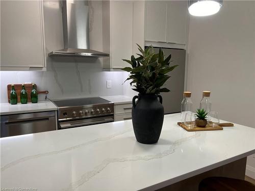 204-500 Brock Avenue, Burlington, ON - Indoor Photo Showing Kitchen With Upgraded Kitchen