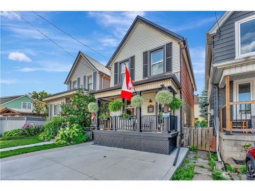 35 Glendale Avenue N, Hamilton, ON - Outdoor With Deck Patio Veranda With Facade