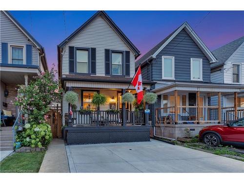 35 Glendale Avenue N, Hamilton, ON - Outdoor With Deck Patio Veranda With Facade