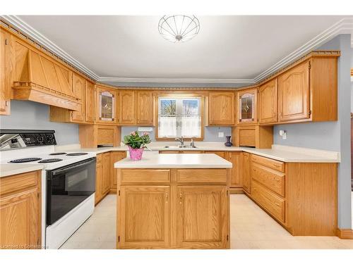 657 Haldimand 17 Road, Haldimand County, ON - Indoor Photo Showing Kitchen With Double Sink