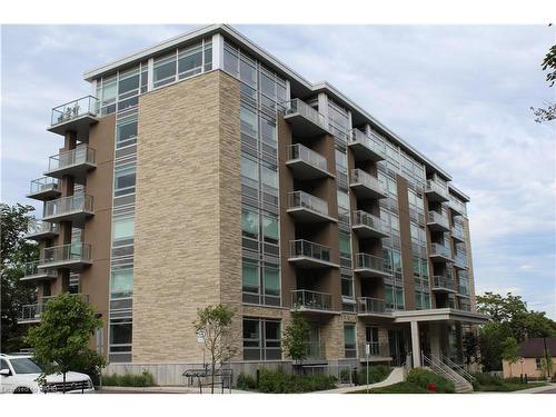 308-479 Charlton Avenue E, Hamilton, ON - Outdoor With Balcony With Facade