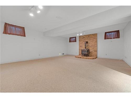 1243 Nathaniel Crescent, Burlington, ON - Indoor With Fireplace