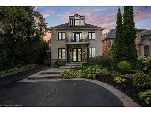 3223 Lakeshore Road, Burlington, ON - Outdoor With Balcony With Facade