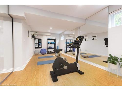 242 Belvenia Road, Burlington, ON - Indoor Photo Showing Gym Room