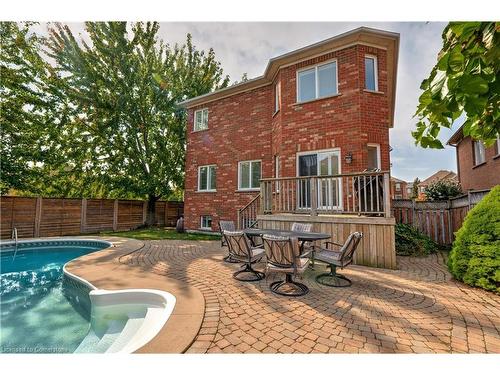 2107 Nightingale Way, Oakville, ON - Outdoor With In Ground Pool With Exterior