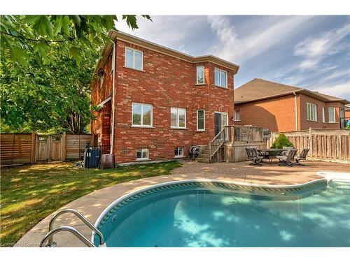 2107 Nightingale Way, Oakville, ON - Outdoor With In Ground Pool With Exterior