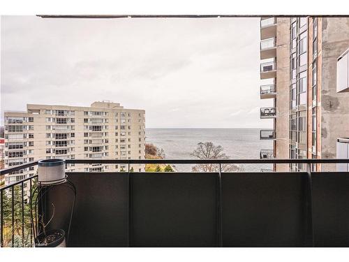 908-5250 Lakeshore Road, Burlington, ON - Outdoor With Body Of Water With Balcony