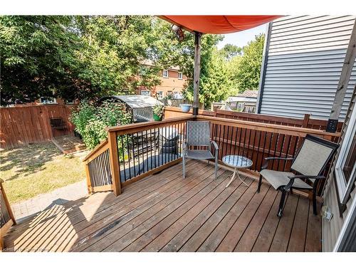 607 Knox Avenue, Hamilton, ON - Outdoor With Deck Patio Veranda With Exterior