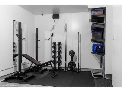 125-30 Times Square Boulevard Boulevard, Stoney Creek, ON - Indoor Photo Showing Gym Room