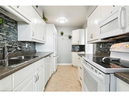 1508-1966 Main Street W, Hamilton, ON - Indoor Photo Showing Kitchen With Double Sink