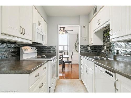 1508-1966 Main Street W, Hamilton, ON - Indoor Photo Showing Kitchen With Double Sink