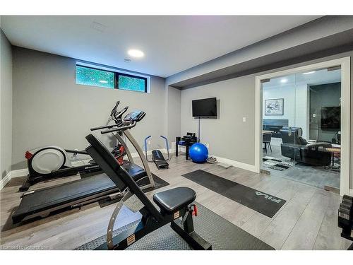 806 Alexander Road, Ancaster, ON - Indoor Photo Showing Gym Room