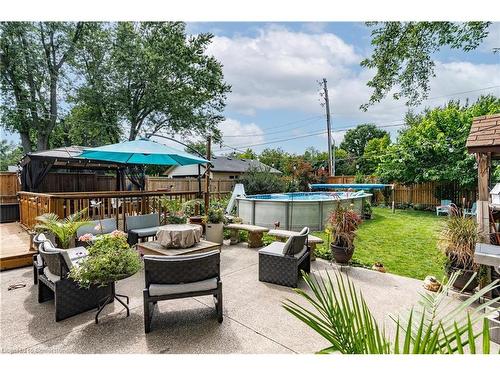 5407 Murray Crescent, Burlington, ON - Outdoor With Above Ground Pool With Backyard