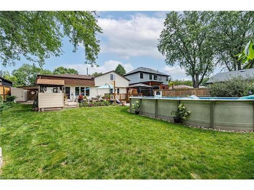 5407 Murray Crescent, Burlington, ON - Outdoor With Above Ground Pool With Backyard