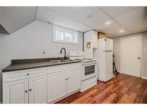 50 Grandfield Street, Hamilton, ON - Indoor Photo Showing Kitchen With Double Sink