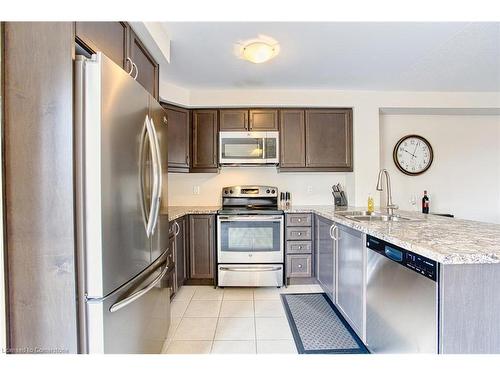 31 Mayland Trail, Stoney Creek, ON - Indoor Photo Showing Kitchen With Double Sink